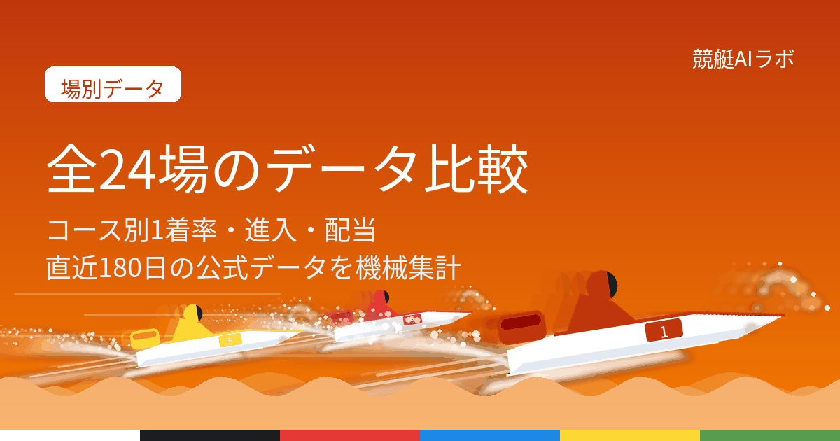 全24場のデータ比較ページのアイキャッチ